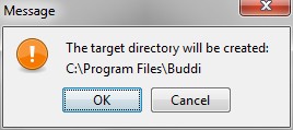 target directory screenshot